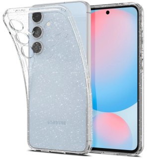 Etui Spigen Liquid Crystal na Samsung Galaxy S24 FE - przezroczysto-brokatowe