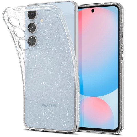 Etui Spigen Liquid Crystal na Samsung Galaxy S24 FE - przezroczysto-brokatowe Etui Spigen Liquid Crystal na Samsung Galaxy S24 FE - przezroczysto-brokatowe