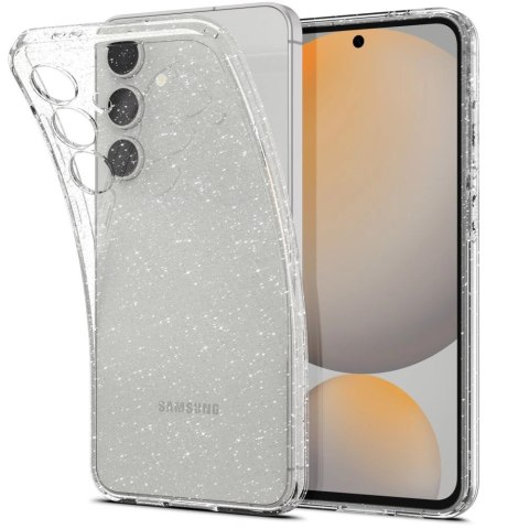 Etui Spigen Liquid Crystal na Samsung Galaxy S24 FE - przezroczysto-brokatowe Etui Spigen Liquid Crystal na Samsung Galaxy S24 FE - przezroczysto-brokatowe