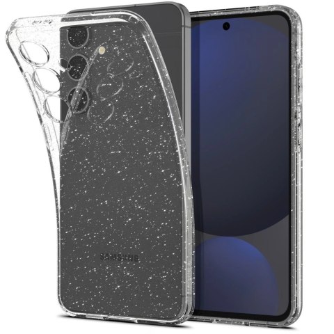 Etui Spigen Liquid Crystal na Samsung Galaxy S24 FE - przezroczysto-brokatowe Etui Spigen Liquid Crystal na Samsung Galaxy S24 FE - przezroczysto-brokatowe