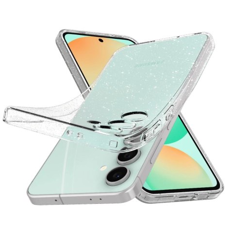 Etui Spigen Liquid Crystal na Samsung Galaxy S24 FE - przezroczysto-brokatowe Etui Spigen Liquid Crystal na Samsung Galaxy S24 FE - przezroczysto-brokatowe