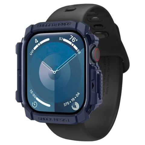 Etui Spigen Rugged Armor na Apple Watch 10 46 mm - granatowe Etui Spigen Rugged Armor na Apple Watch 10 46 mm - granatowe
