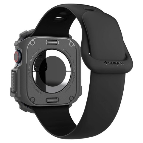 Etui Spigen Rugged Armor na Apple Watch 10 46 mm - szare Etui Spigen Rugged Armor na Apple Watch 10 46 mm - szare