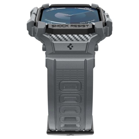 Etui Spigen Rugged Armor na Apple Watch 10 46 mm - szare Etui Spigen Rugged Armor na Apple Watch 10 46 mm - szare