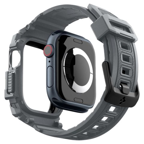 Etui Spigen Rugged Armor na Apple Watch 10 46 mm - szare Etui Spigen Rugged Armor na Apple Watch 10 46 mm - szare