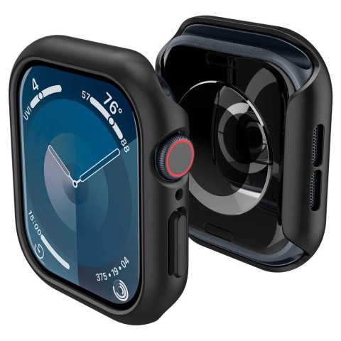 Etui Spigen Thin Fit na Apple Watch 10 46 mm - czarne Etui Spigen Thin Fit na Apple Watch 10 46 mm - czarne