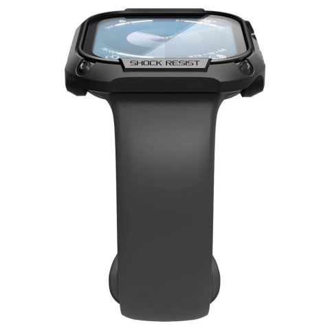Etui Spigen Tough Armor na Apple Watch 10 46 mm - czarne