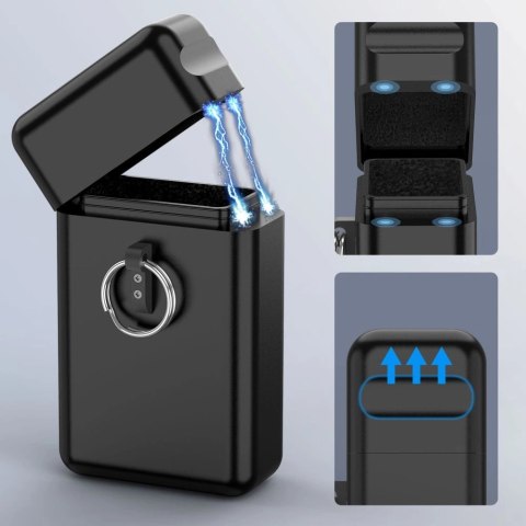 Etui na kluczyki samochodowe Tech-Protect KLR200 metalowe blokujące RFID - czarne