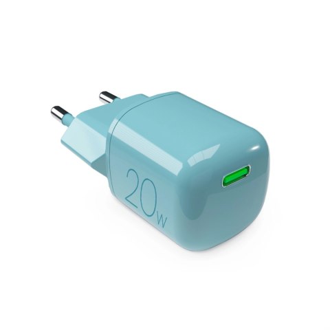 Ładowarka sieciowa Puro 20W GaN USB-C - zielona Ładowarka sieciowa Puro 20W GaN USB-C - zielona