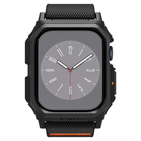 Pasek Spigen Lite Fit "PRO" na Apple Watch 10 42 mm - czarne Pasek Spigen Lite Fit "PRO" na Apple Watch 10 42 mm - czarne