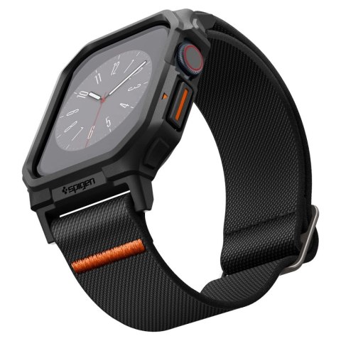 Pasek Spigen Lite Fit "PRO" na Apple Watch 10 42 mm - czarne Pasek Spigen Lite Fit "PRO" na Apple Watch 10 42 mm - czarne