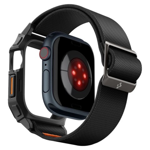 Pasek Spigen Lite Fit "PRO" na Apple Watch 10 42 mm - czarne Pasek Spigen Lite Fit "PRO" na Apple Watch 10 42 mm - czarne