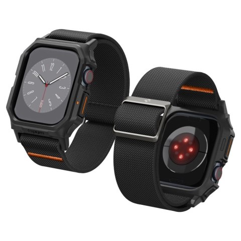 Pasek Spigen Lite Fit "PRO" na Apple Watch 10 42 mm - czarne Pasek Spigen Lite Fit "PRO" na Apple Watch 10 42 mm - czarne
