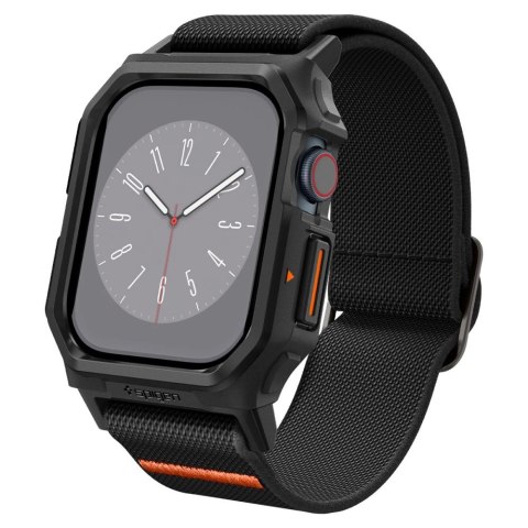 Pasek Spigen Lite Fit "PRO" na Apple Watch 10 46 mm - czarne Pasek Spigen Lite Fit "PRO" na Apple Watch 10 46 mm - czarne