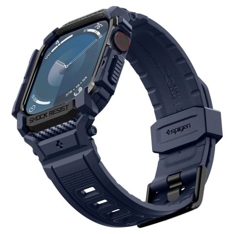 Pasek Spigen Rugged Armor "Pro" do Apple Watch 46 mm - niebieski