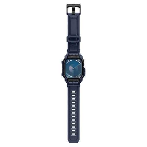 Pasek Spigen Rugged Armor "Pro" do Apple Watch 46 mm - niebieski