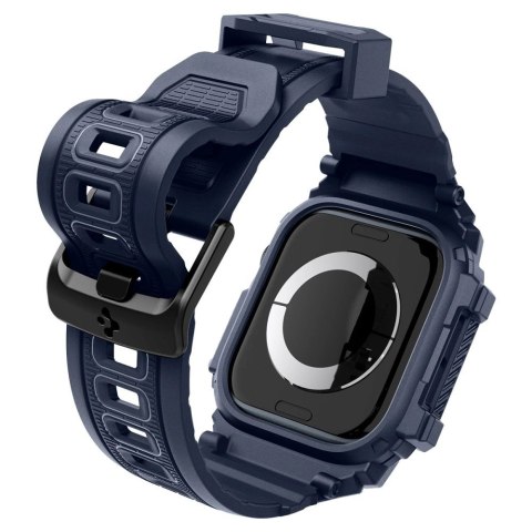 Pasek Spigen Rugged Armor "Pro" do Apple Watch 46 mm - niebieski