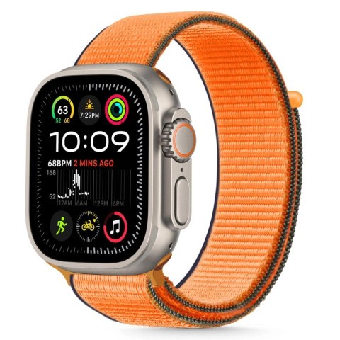 Pasek Tech-Protect Nylon na Apple Watch 40 / 41 / 42 mm pomarańczowy