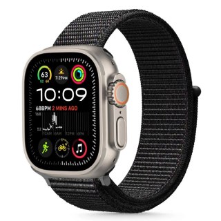 Pasek Tech-Protect Nylon na Apple Watch 44 / 45 / 46 / 49 mm - czarny