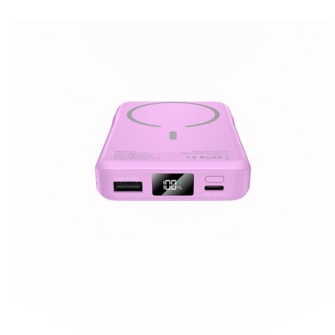 Powerbank Tech-Protect PB31 MagSafe 10000mAH - fioletowy Powerbank Tech-Protect PB31 MagSafe 10000mAH - fioletowy