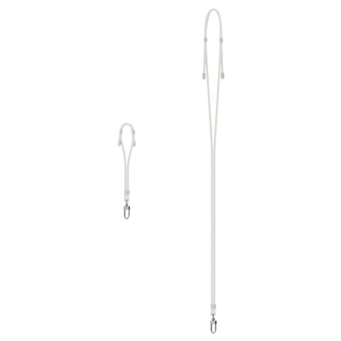 Smycz i zawieszka Spigen Universal Set - biała Smycz i zawieszka Spigen Universal Set - biała