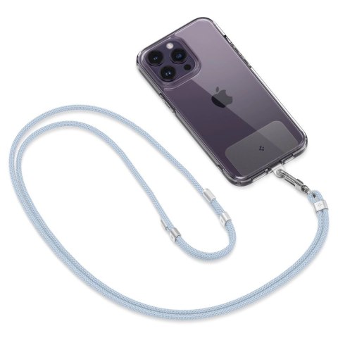 Smycz i zawieszka Spigen Universal Set - niebieska Smycz i zawieszka Spigen Universal Set - niebieska