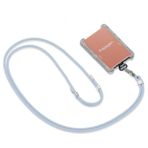 Smycz i zawieszka Spigen Universal Set - niebieska Smycz i zawieszka Spigen Universal Set - niebieska