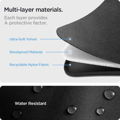 Torba na laptopa Spigen Basic Pouch 15-16" - czarna