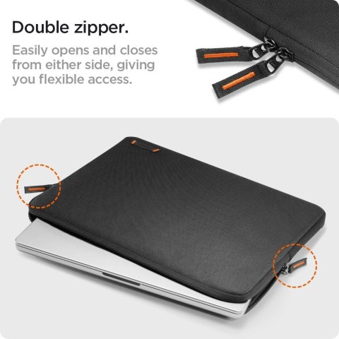 Torba na laptopa Spigen Basic Pouch 15-16" - czarna