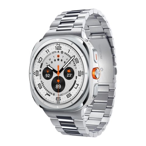 Bransoleta Spigen Modern Fit Band na Samsung Galaxy Watch Ultra 47mm - srebrna Bransoleta Spigen Modern Fit Band na Samsung Galaxy Watch Ultra 47mm - srebrna