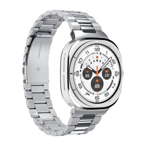 Bransoleta Spigen Modern Fit Band na Samsung Galaxy Watch Ultra 47mm - srebrna Bransoleta Spigen Modern Fit Band na Samsung Galaxy Watch Ultra 47mm - srebrna