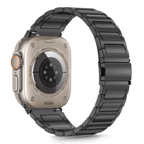 Bransoletka Tech-Protect Stainless na Apple Watch 44 / 45 / 46 / 49 mm - czarne Bransoletka Tech-Protect Stainless na Apple Watch 44 / 45 / 46 / 49 mm - czarne