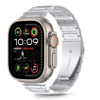 Bransoletka Tech-Protect Stainless na Apple Watch 44 / 45 / 46 / 49 mm - srebrne