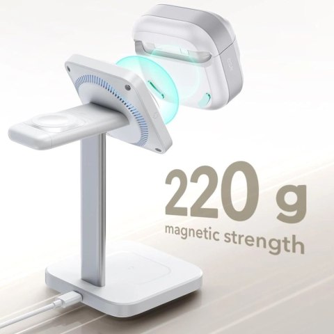 Etui ESR Pulse Halolock Magsafe na AirPods 4 - białe