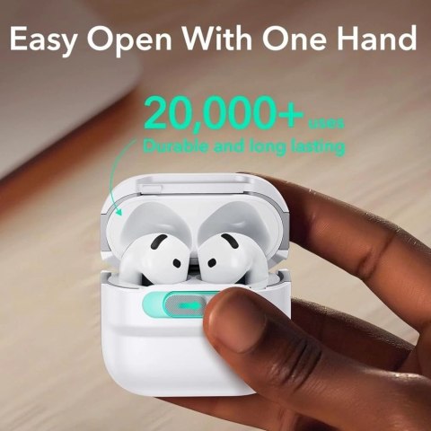 Etui ESR Pulse Halolock Magsafe na AirPods 4 - białe