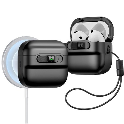Etui ESR Pulse Halolock Magsafe na AirPods 4 - czarne