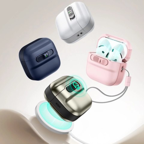 Etui ESR Pulse Halolock Magsafe na AirPods 4 - niebieskie Etui ESR Pulse Halolock Magsafe na AirPods 4 - niebieskie