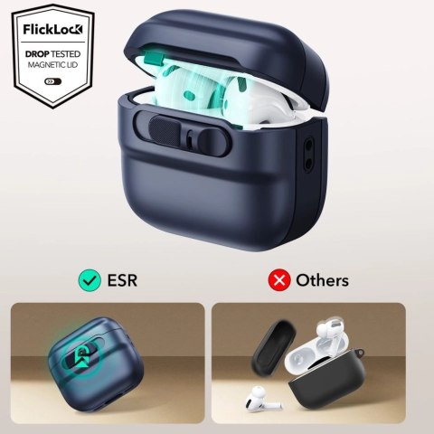 Etui ESR Pulse Halolock Magsafe na AirPods 4 - niebieskie Etui ESR Pulse Halolock Magsafe na AirPods 4 - niebieskie