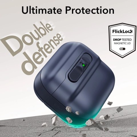 Etui ESR Pulse Halolock Magsafe na AirPods 4 - niebieskie Etui ESR Pulse Halolock Magsafe na AirPods 4 - niebieskie