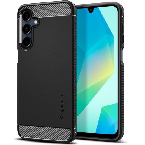 Etui Spigen Rugged Armor na Samsung Galaxy A16 4G / 5G - czarne Etui Spigen Rugged Armor na Samsung Galaxy A16 4G / 5G - czarne