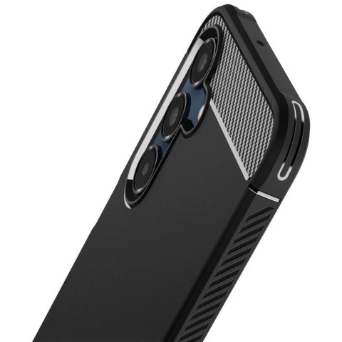 Etui Spigen Rugged Armor na Samsung Galaxy A16 4G / 5G - czarne Etui Spigen Rugged Armor na Samsung Galaxy A16 4G / 5G - czarne