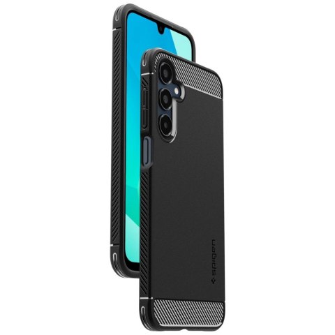 Etui Spigen Rugged Armor na Samsung Galaxy A16 4G / 5G - czarne Etui Spigen Rugged Armor na Samsung Galaxy A16 4G / 5G - czarne