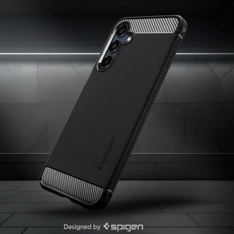 Etui Spigen Rugged Armor na Samsung Galaxy A16 4G / 5G - czarne Etui Spigen Rugged Armor na Samsung Galaxy A16 4G / 5G - czarne