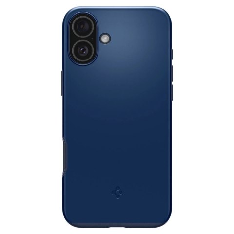 Etui Spigen Thin Fit Magsafe na iPhone 16 - niebieskie Etui Spigen Thin Fit Magsafe na iPhone 16 - niebieskie
