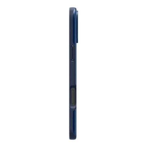 Etui Spigen Thin Fit Magsafe na iPhone 16 - niebieskie Etui Spigen Thin Fit Magsafe na iPhone 16 - niebieskie