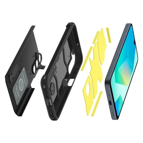 Etui Spigen Tough Armor na Samsung Galaxy A16 4G / 5G - czarne Etui Spigen Tough Armor na Samsung Galaxy A16 4G / 5G - czarne
