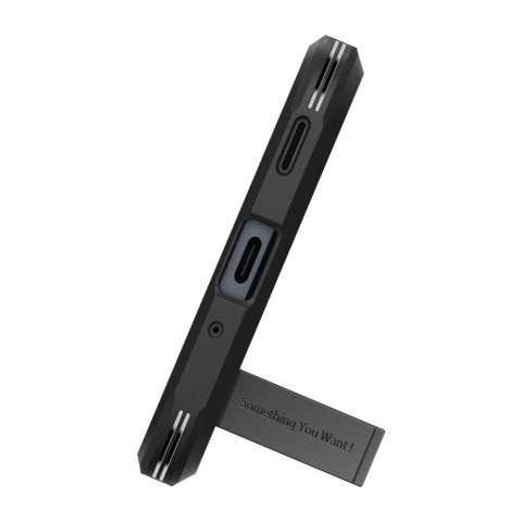 Etui Spigen Tough Armor na Samsung Galaxy A16 4G / 5G - czarne Etui Spigen Tough Armor na Samsung Galaxy A16 4G / 5G - czarne