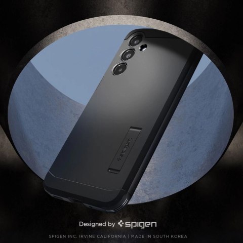Etui Spigen Tough Armor na Samsung Galaxy A16 4G / 5G - czarne Etui Spigen Tough Armor na Samsung Galaxy A16 4G / 5G - czarne