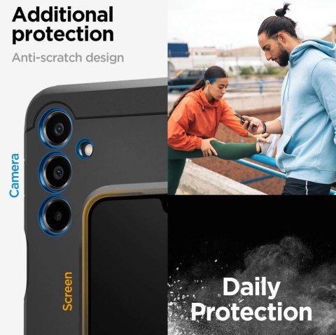 Etui Spigen Tough Armor na Samsung Galaxy A16 4G / 5G - czarne Etui Spigen Tough Armor na Samsung Galaxy A16 4G / 5G - czarne