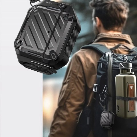 Etui Supcase Unicorn Beetle Pro na AirPods 4 - czarne Etui Supcase Unicorn Beetle Pro na AirPods 4 - czarne
